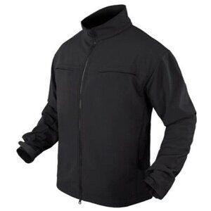 Condor  Covert Men's Sz XL Black Softshell Full Zip Tactical Jacket